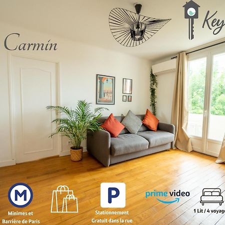 Le Carmin - Calme, Spacieux Et Climatise トゥールーズ エクステリア 写真